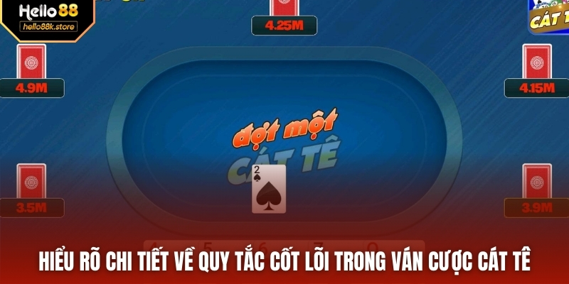 Hiểu rõ chi tiết về quy tắc cốt lõi trong ván cược Cát Tê