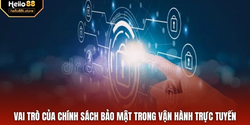 Vai trò của chính sách bảo mật trong vận hành trực tuyến