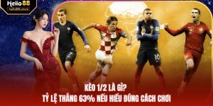 Kèo 1/2 Là Gì? Tỷ Lệ Thắng 63% Nếu Hiểu Đúng Cách Chơi