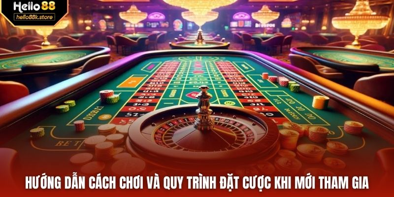 Hướng dẫn cách chơi và quy trình đặt cược khi mới tham gia