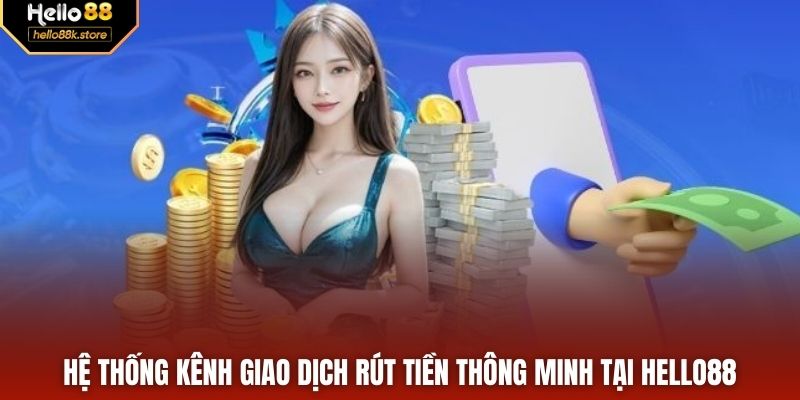 Hệ thống kênh giao dịch rút tiền thông minh tại HELLO88