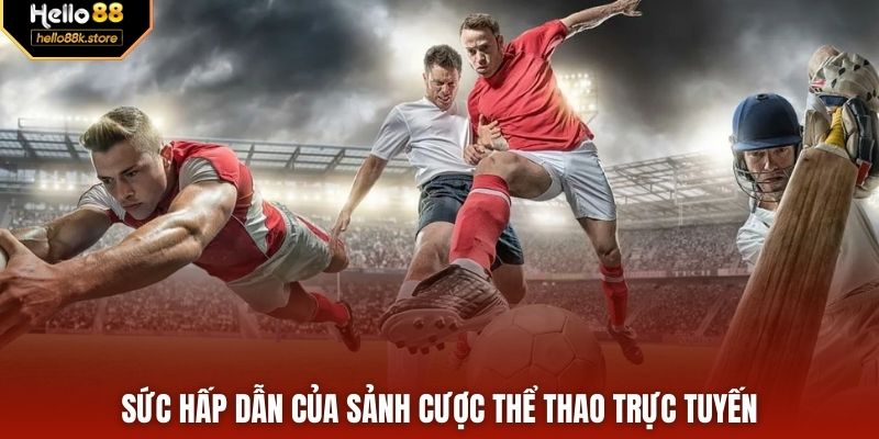 Sức hấp dẫn của sảnh cược thể thao trực tuyến