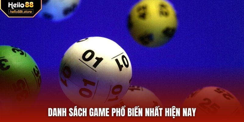 Danh sách game phổ biến nhất hiện nay